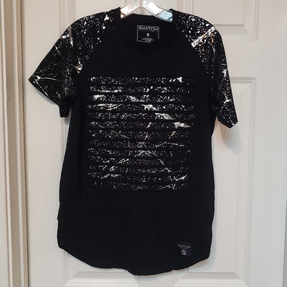 SWITCH Remarkable Short Sleeve with Silver Trim Size Small